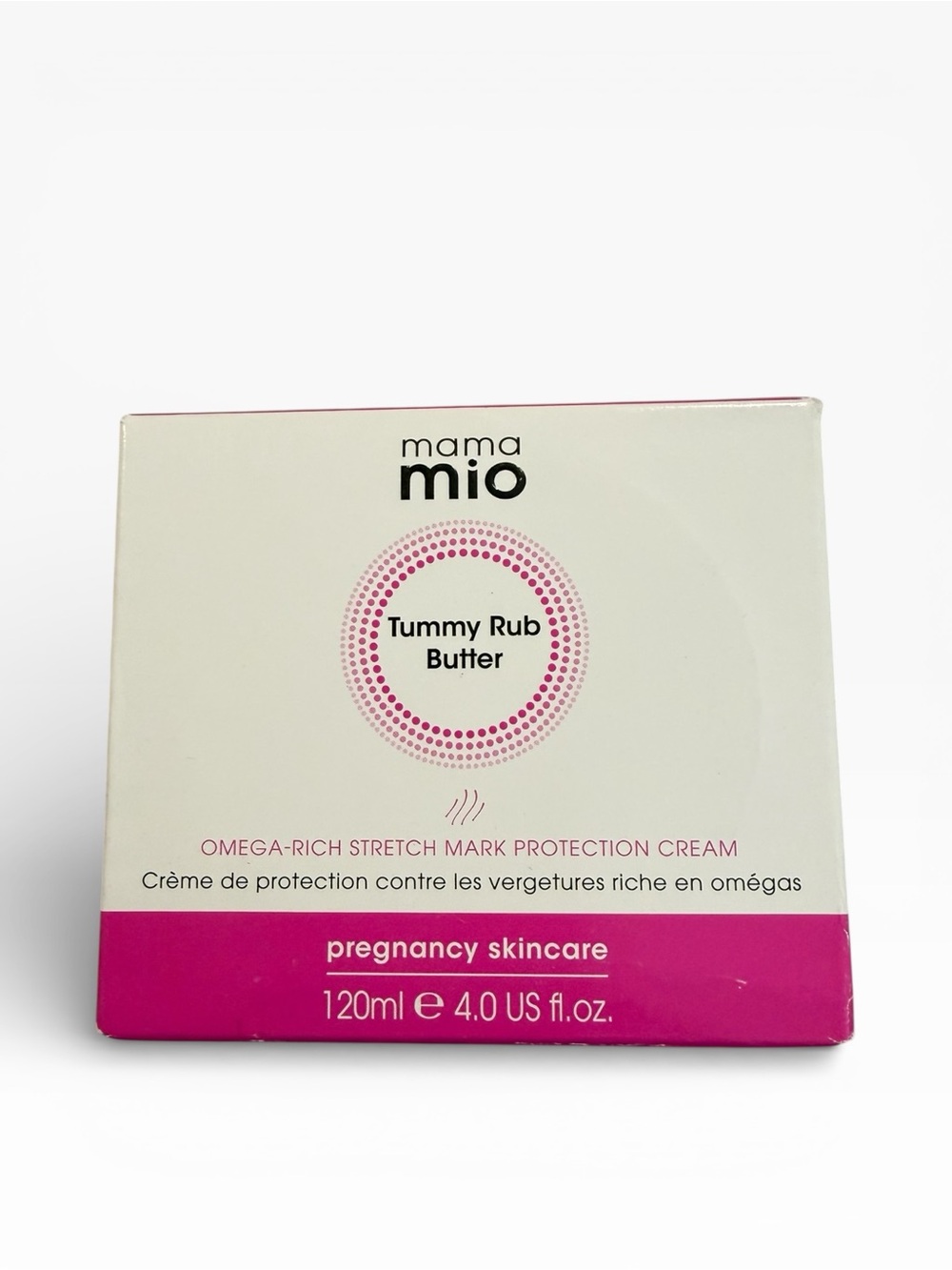 Mama Mio Tummy Rub Butter - Pink Pregnancy Moisturizer